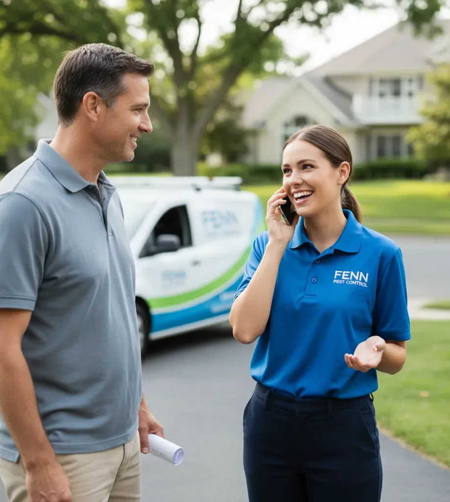 Fenn Pest Control customer support in Pilot Point